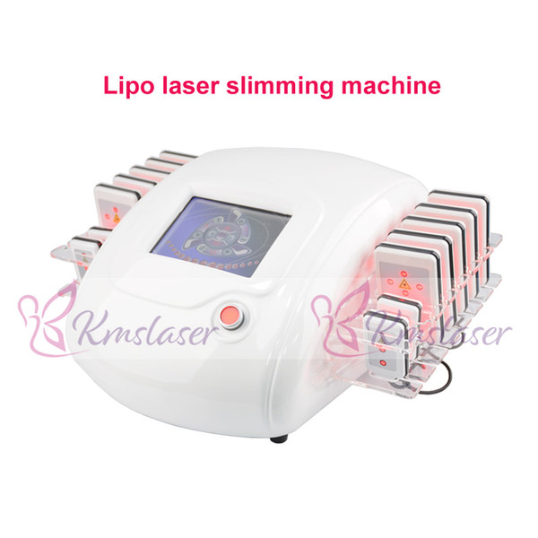 14 pads lipo laser body slimming weight loss fat removal lymphatic drainge spa salon beauty equipment