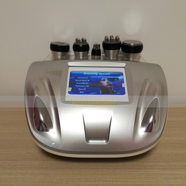 5 in 1 40K Cavitation Vacuum Fat Removal Tripolar RF Skin Care slim machine