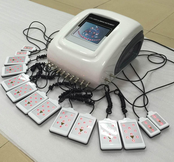 14pieces paddles 635-650nm lipo laser diode laser lipolaser slimming machine/DHL Free Shipping