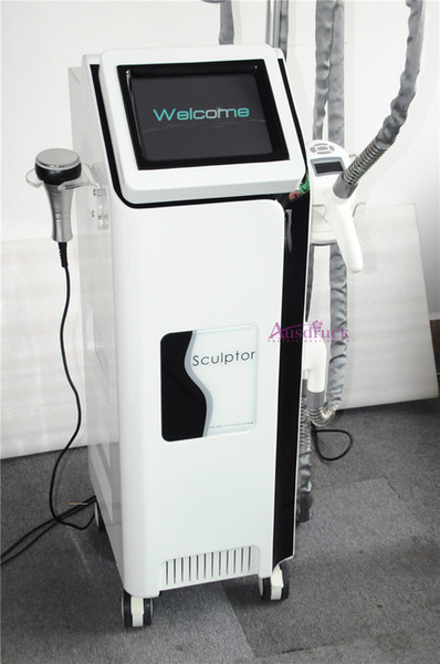 Effective Body Fat Cellulite Reduction 4 handpiece Vacuum infrade RF Cavitation Slimming machine weight loss equipment N8+