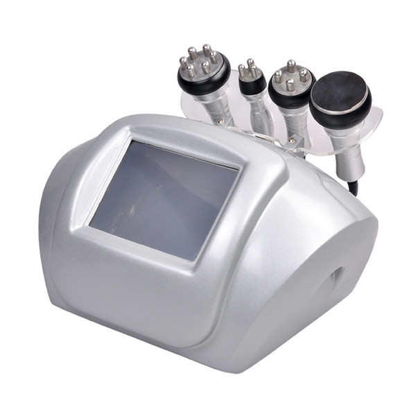 Multipolar Radio Frequency Ultrasonic Facial Rejuvenation Weight Loss Skin Electroporation Beauty Machine 4 Heads for Choose