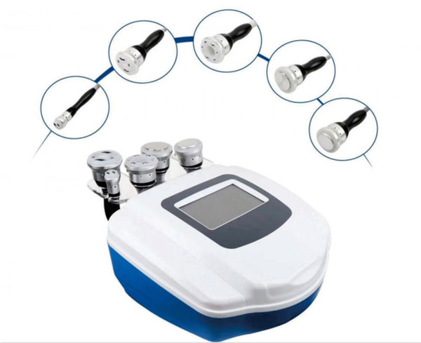 Hot model 6in1 40K strong ultrasonic Cavitation + cold hammer+ sixpolar RF vacuum + fourpolar RF vacuum+bipolar RF beauty machine for salon