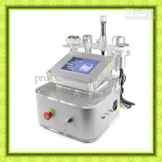 Powerful 5in1 Cavitation+ RF Bipolar+Vacuum microcurrent BIO+Cold Therapy Ultrasonic Beauty Machine CE