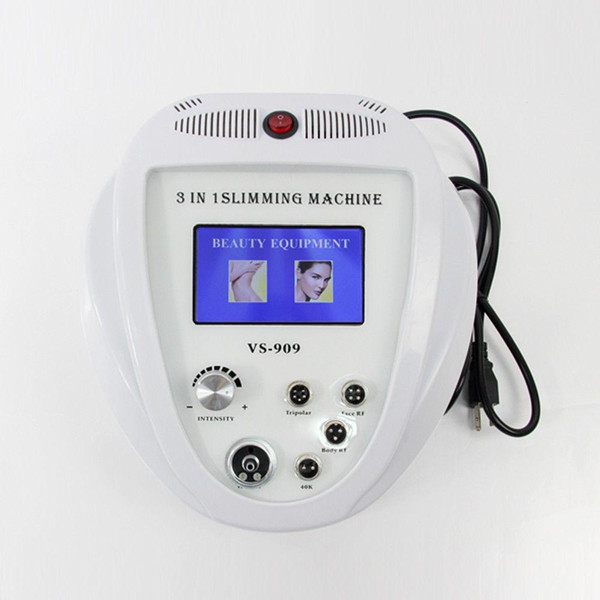 hot 110V-240V 40K Cavitation Vacuum Strong fat Removal Tripolar body face RF Facial Wrinkle Elimination Spa Beauty Machine equipment