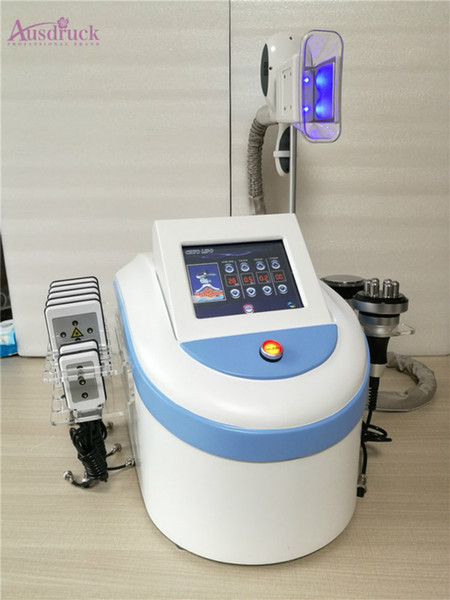 Professional Vacuum Fat Freezing CryoTherapy Cold Slimming ultrasonic cavitation RF body lifting Beauty Weight Loss Cryotherapy Photon CE