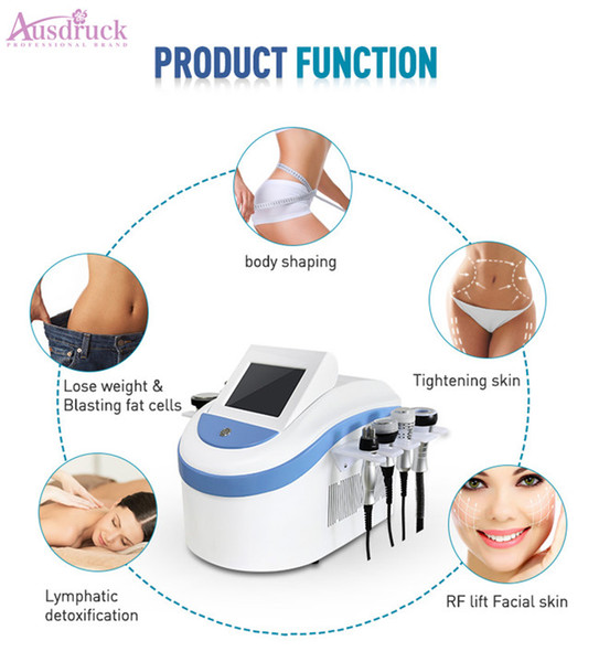 uk ship Professional 80K strong ultrasonic cavitation machine liposuction slimming body shape Spa Cellulite contour facial cold treatment e