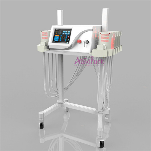 Hot 650nm & 940nm lipolaser machine Diode Lipo Laser slimming laser fat removal laser liposuction cellulite machine 10/12/14/16 pads