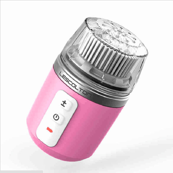 Lescolton Face clean Ultrasonic Electric Hair Permanent Epilator Wash Brush Beauty Equipment with retail box Face Beauty