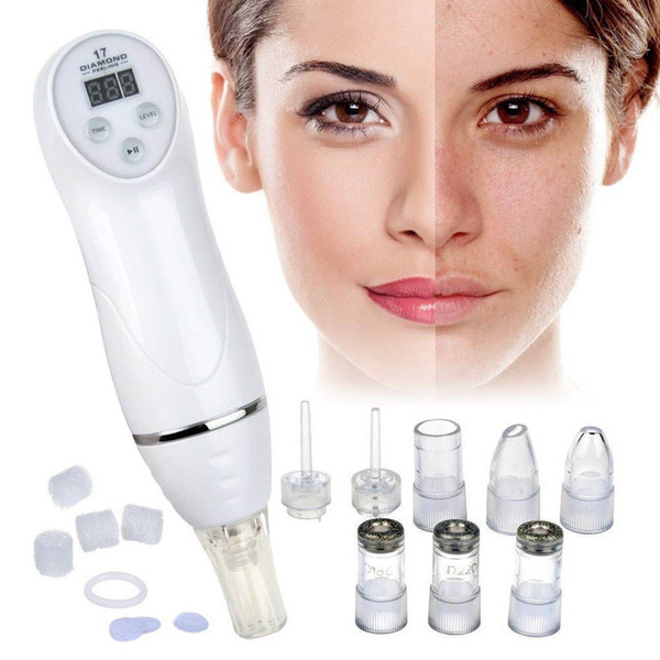 Acne Blackhead Remover Facial Vacuum Suction Diamond Dermabrasion Pore Cleaner
