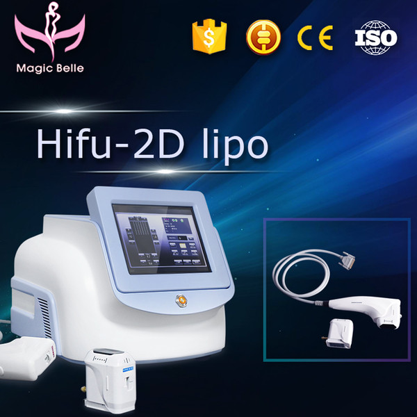 Faster, more accurate and deeper Non-Intrusive way 2D HIFU LIPO machine improve face lifting HIFU equipment for face and body