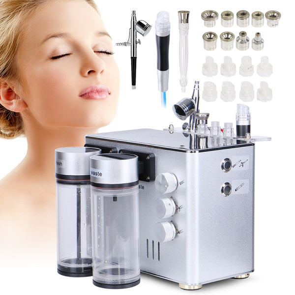 3 In 1 Diamond Microdermabrasion Hydra Dermabrasion Hydro face Water Oxygen Jet Peel Facial Machine Exfoilating Cleaning Whitening Moisturiz