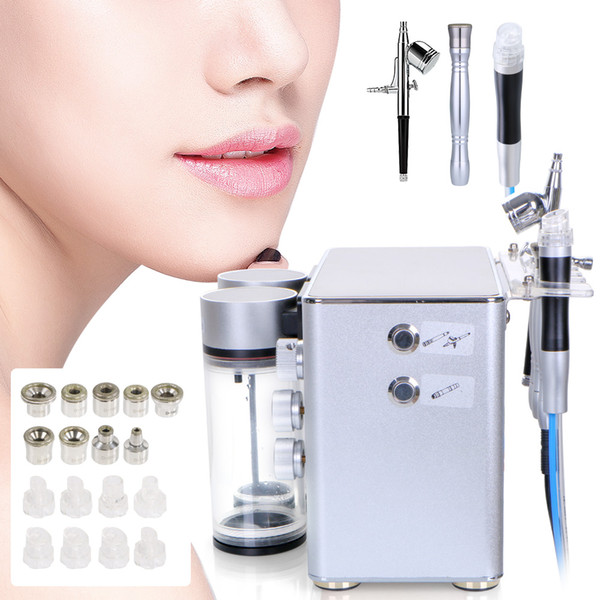 3 in1 Professional Hydro diamond Dermabrasion Peeling machine facial Skin Care Oxygen Water aqua Jet Peel Exfoilating Cleaning Spa Machine