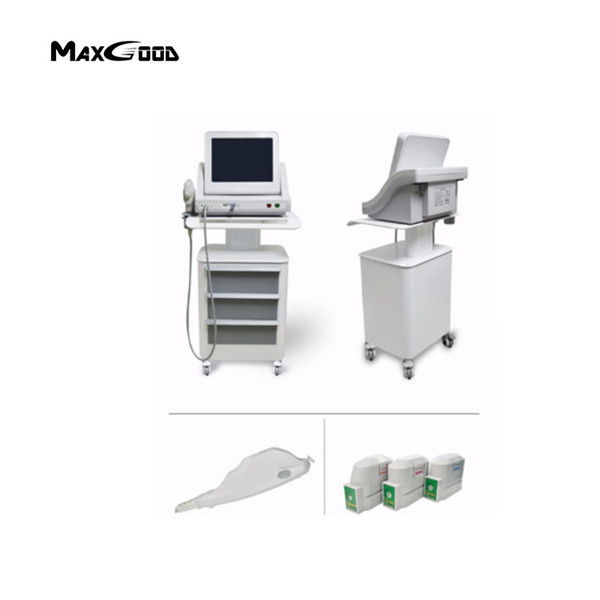 Ultrasound Hifu Equipment With 5 transducers 10000 Shots For Facial Lifting / High Intensity Focused Ultrasound Skin Tightening Machine