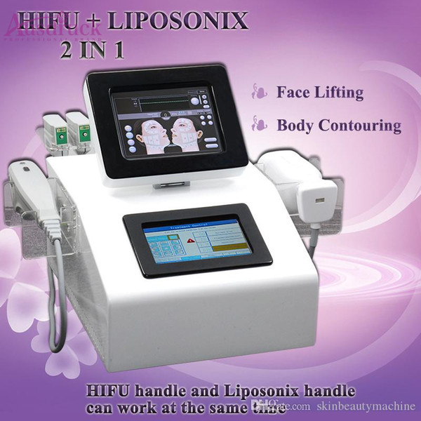 Hight Quality Hifu Liposonix Slimming Machine Facial Skin Rejuvenation HIFU ultrasonic fat removal Anti-wrinkle skin hifu