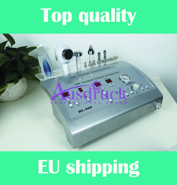 EU tax free 4in1 MICRODERMABRASION Diamond Dermabrasion Skin Scrubber Skin Rejuvenation Salon Machine DL908