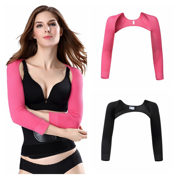 Women Arm Trim Long Sleeve Shapers Slimmer Back Shoulder Correctors Lifter Shapers Girdle Arm Control Shapewear