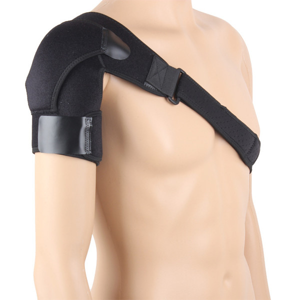 Back Support Adjustable Bandage Protector Reinforced Single Shoulder Strap Posture Corrector off Shoulder Heated Adult Shoulder Wrap