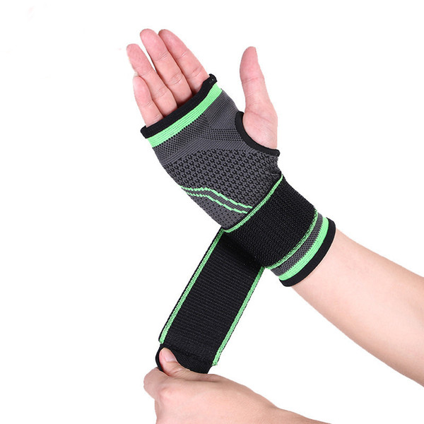 1pcs Sports Adjustable Athletic Wrist Brace Support for Carpal Tunnel, Tendonitis, Weightlifting Wrist Sport Glove training wristband