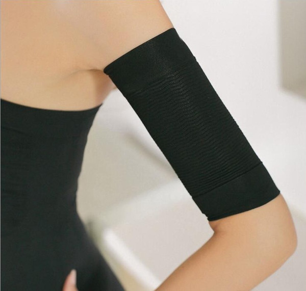 Black Beige 2018 Hot Sale Free Size Women Slim Weight Loss Thin Arm Shaper Wrap Belt Ladies Arm Shaper Custom Package 1000pairs