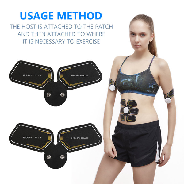 New arm muscle training device body massage ABS electric weight loss massage training two cushion effective thin weight reducing local massa