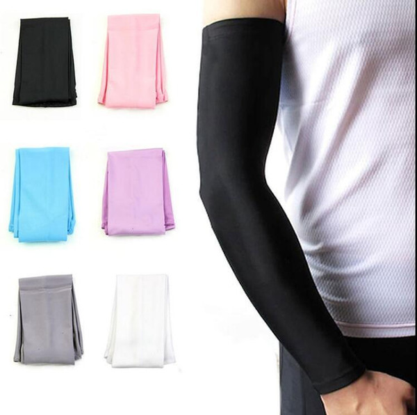 Hicool Cooling Sleeves Unisex Sports Sun Block Anti UV Protection Sleeves Driving Arm Sleeve Cooling Sleeve Covers 2pcs/pair