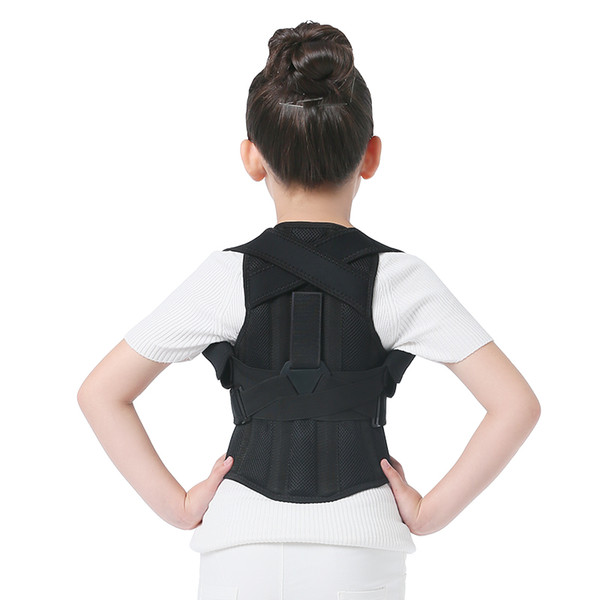 Professional Polyester Back Posture Brace Corrector Shoulder Support Band Belt Posture Correct Belt For Children Health Tool