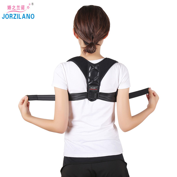 Adjustable Back Posture Corrector Clavicle Spine Back Shoulder Lumbar Brace Support Belt Posture Correction Prevents Slouching