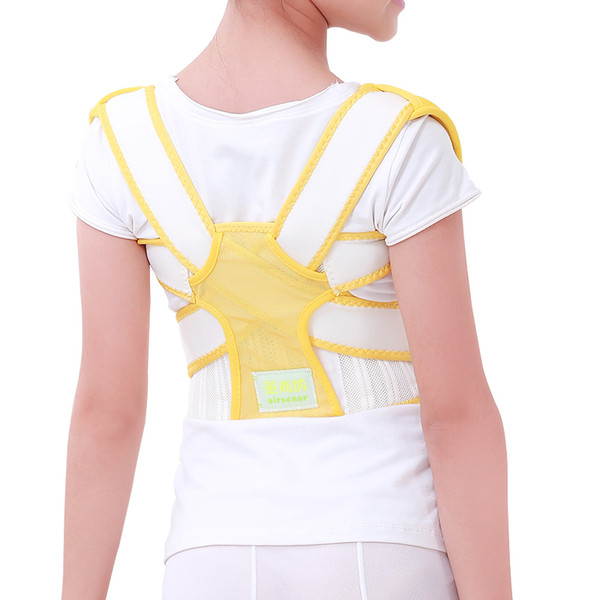 Kids Fold the net Breathable kyphosis correction tape for children Back Support Shoulder Belt Children Kyphosis correction