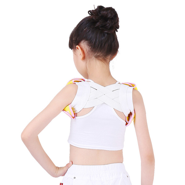 Profesional Child Adjustable Back Chest Support Belt Posture Corrector Shoulder Brace Tape Posture Correct Orthotics Health Care