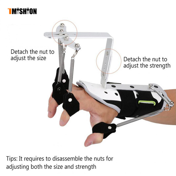 Finger Physiotherapy Brace Support Hand Rehabilitation Training Wrist Orthosis for Stroke Hemiplegia Patients Tendons repair