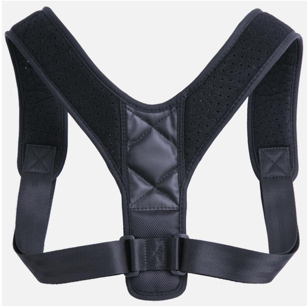 Brace Support Belt Adjustable Back Posture Corrector Clavicle Spine Back Shoulder Lumbar Posture Correction 150Pcs