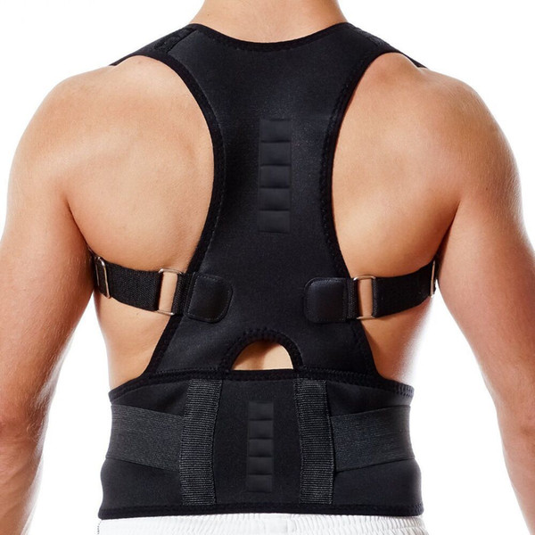 Magnetic Therapy Posture Corrector Brace Shoulder Back Support Belt for Men Women Braces & Supports Belt Shoulder Posture