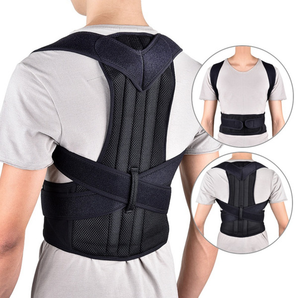 Adjustable Spine Back Corset Posture Correction Steel Straps Babaka Posture Corrector Back Shoulder Support Belt Elastic Braces