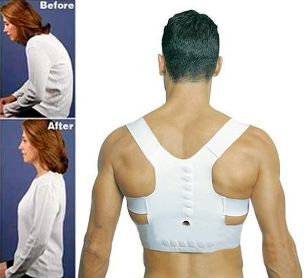 hot!Quality is very good Magnet Posture Back Shoulder Corrector Posture Brace Belt Therapy Adjustable Kyphosis correction