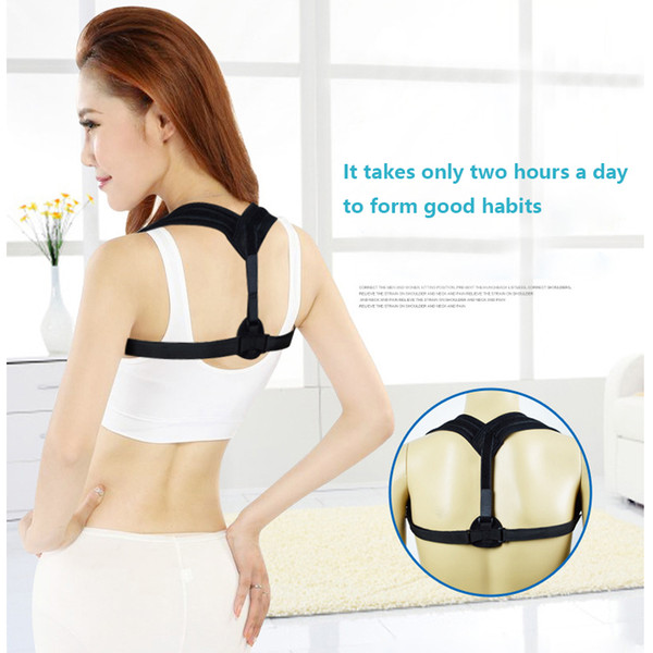 New Upper Back Posture Corrector Clavicle Support Belt Back Slouching Corrective Posture Correction Spine Braces Supports Health