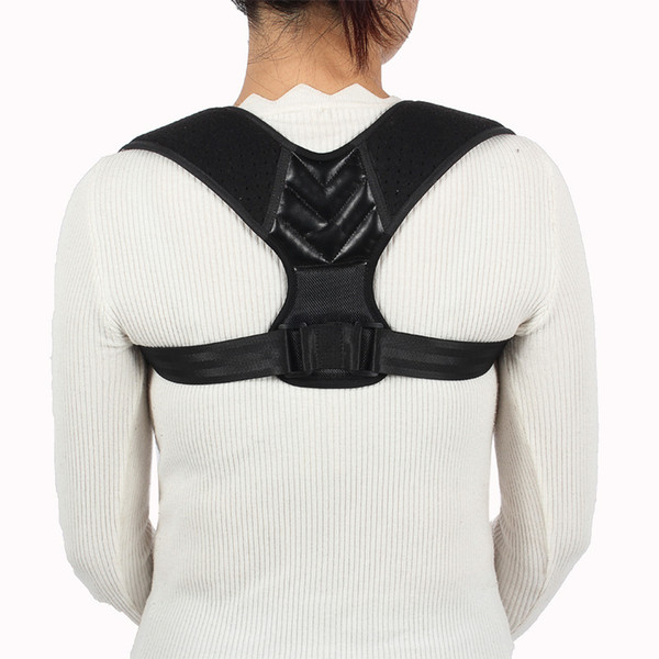 Adjustable Back Posture Corrector Clavicle Spine Back Shoulder Brace Support Belt Posture Correction Prevents Slouching Upper Back Support