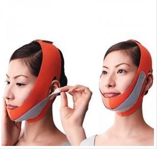 Family beauty mask face-lift firming anti-sagging dilute artifact to improve nasolabial folds small Yan Firming Mask (Orange)