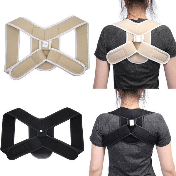 Back Belt Adjustable Posture Corrector Children Adult Corset Spine Support Poor Shoulder Posture Correction Brace Orthotics Belt