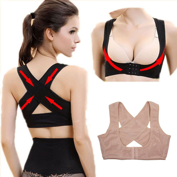 free shipping Lady Chest Posture Corrector Support Belt Body Shaper Corset Shoulder Brace for Health Care Drop Shipping S/M/L/XL/XXL