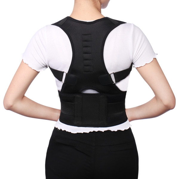 Adjustable Back Posture Corrector Corset Back Spine Support Brace Belt Shoulder Lumbar Correction Bandage Orthosis For Men Women BG