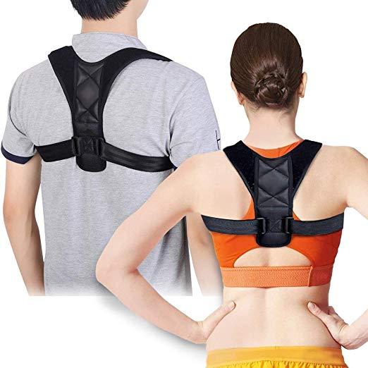 Posture Corrector Back and Shoulder Support Brace for Women and Men for Thoracic Kyphosis and Shoulder