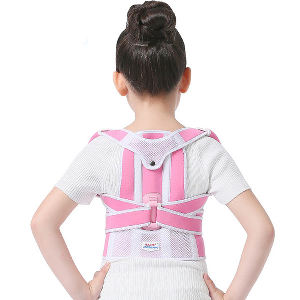 New Children Kid Adjustable Magnetic Posture Corrector Back pain shoulder Support orthopedic corset Lumbar Brace Spine Support belt