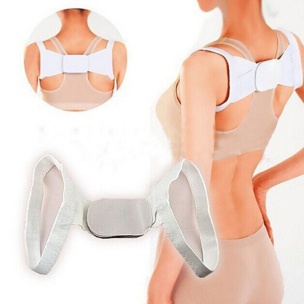 Women Unisex Breast Back Chest Support Belt Corrector Shoulder Brace Tape Posture Orthotics Health Care Free shipping