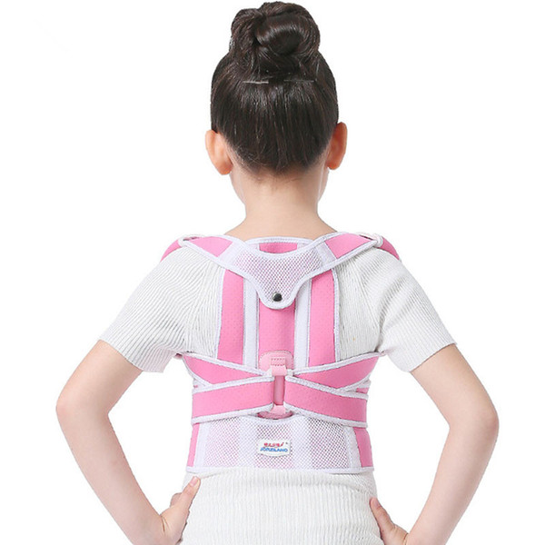 Hot Sell Adjustable Back Posture Corrector with resin keel support brace support Belt Posture corset Correction For students children