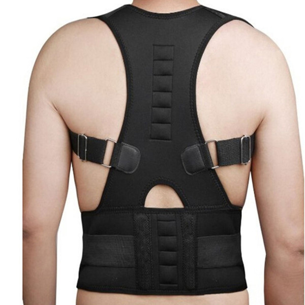 Magnetic Posture Support Corrector Back Waist Brace Belt Posture Corrector Backs Medical Belt Lumbar Male Female Corset with Packkage