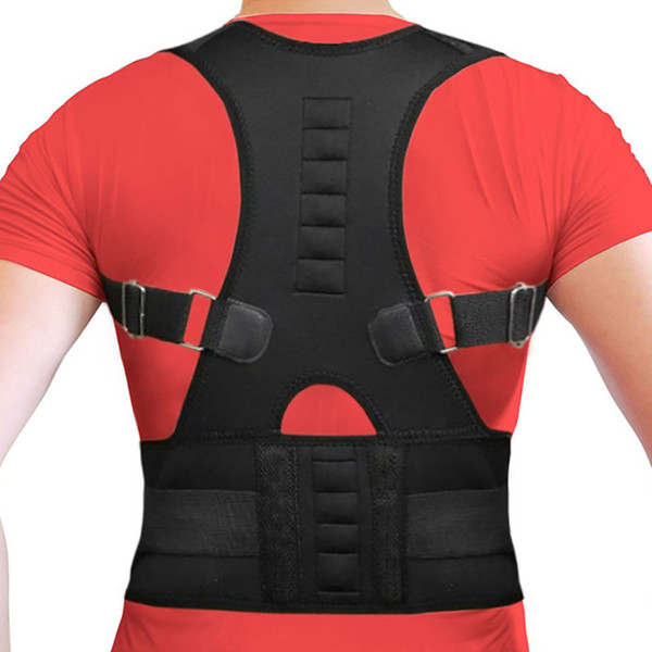 Magnetic Posture Support Corrector Back Waist Brace Belt Posture Corrector Backs Medical Belt Lumbar Male Female Corset with Packkage by DHL