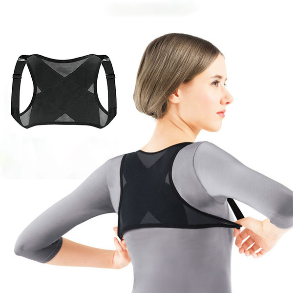 Adjustable Posture Corrector Brace Net Breathable Back Spine Support Belt Humpback Shoulder Women Posture Correction Belt