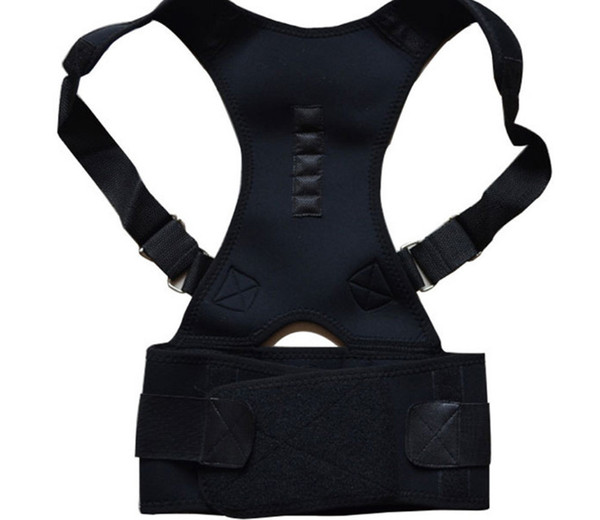 Adjustable Magnetic Back Brace Posture Corrector | Best Fully Adjustable Support Brace | Improves Posture and Provides Lumbar Support