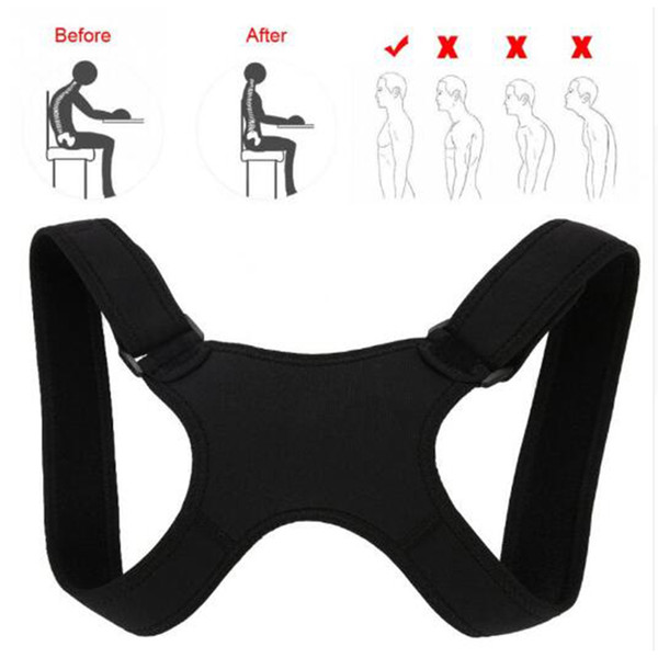 Hot body shapper Spine Posture Corrector Protection Band Back Shoulder Humpback correction belt Back Pain Relief Corrector DHL shipping