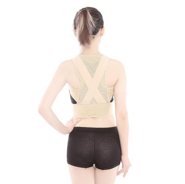 Back Posture Corrector Brace Women Humpback Shoulder Support Therapy Correction Belt Health Care Body Underwear Shaper Corset LJJO2696